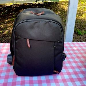 Uppa baby diaper bag with bottle holder.